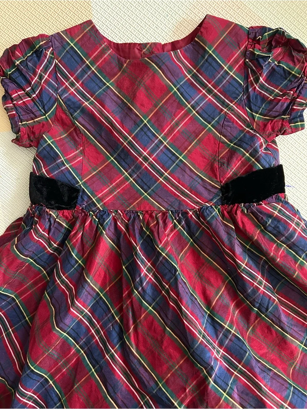 Gymboree festive plaid